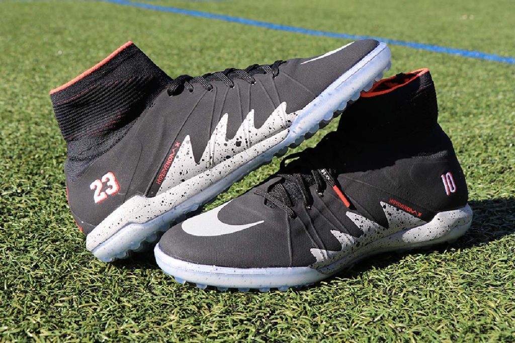 test chaussure foot nike hypervenomx proximo tf neymar jordan