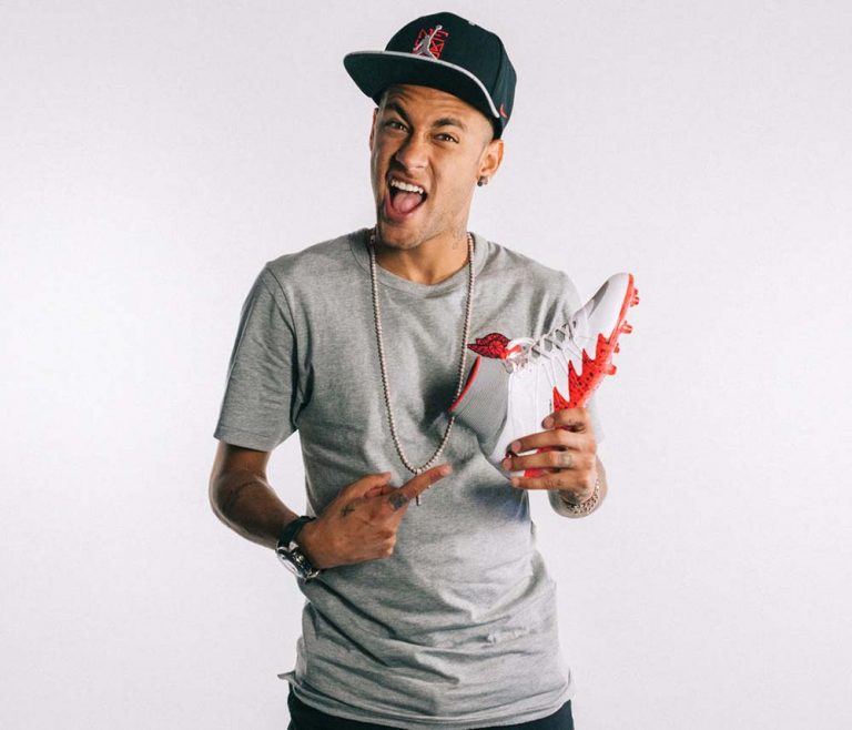 Nike Hypervenom Phantom II Neymar Jordan Blanc et Rouge