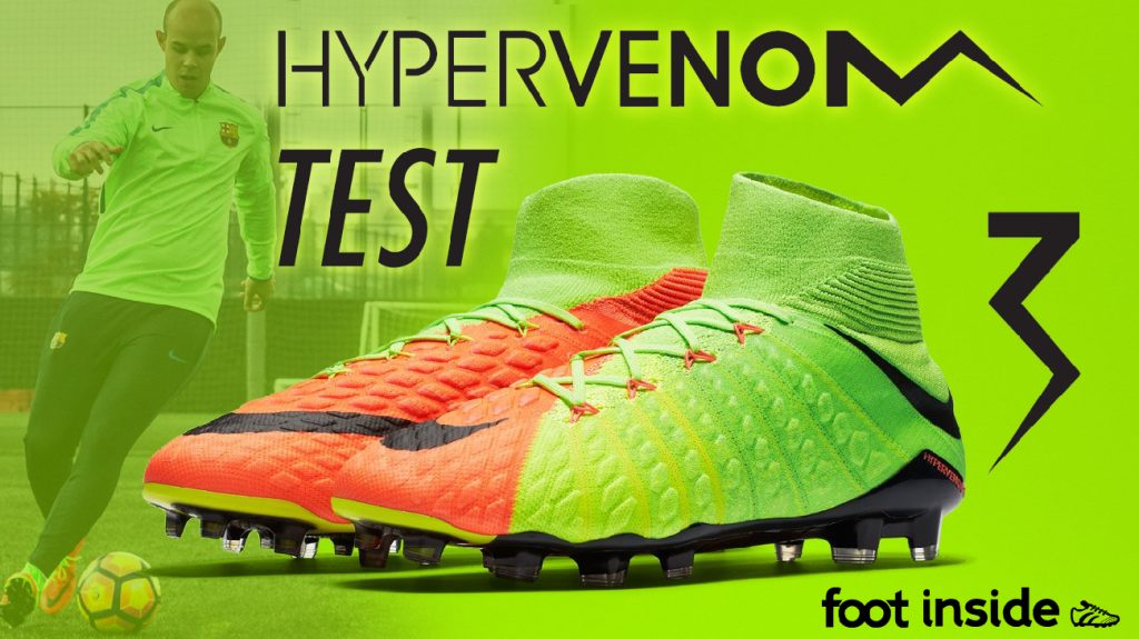 Vidéo Test Nike Hypervenom Phantom 3 DF à Barcelone