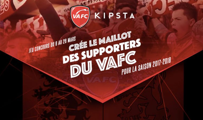 Jeu Concours Kipsta VAFC Maillot 2017-2018