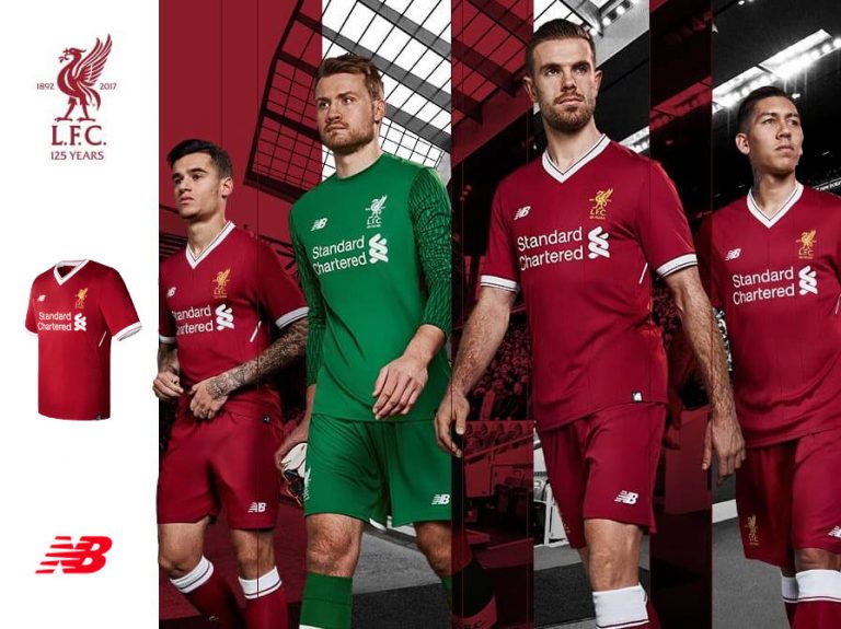 New Balance présente le maillot domicile 2017-18 de Liverpool