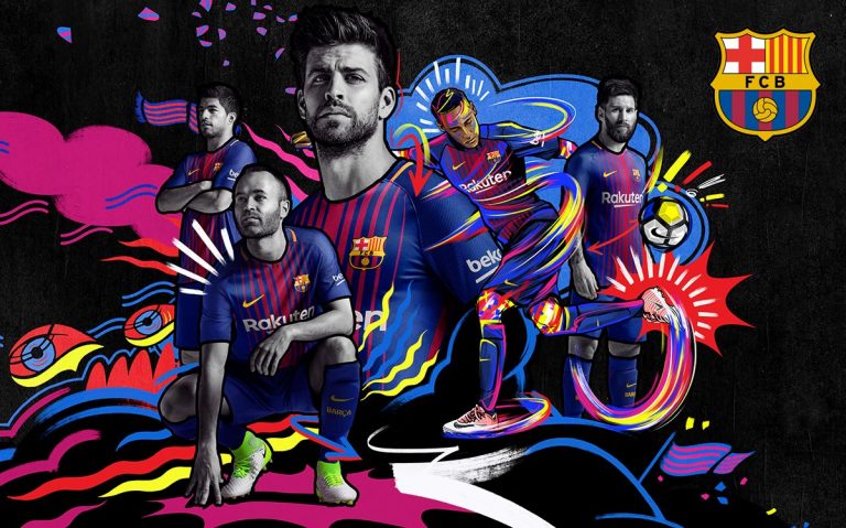 Le Nouveau Maillot du FC Barcelone saison 2017-2018