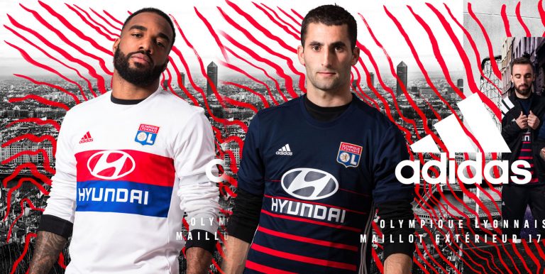 adidas présente les maillots de l’Olympique Lyonnais 2017-2018