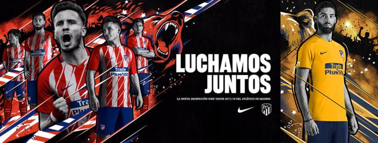 Les maillots de l’Atletico Madrid pour la saison 2017-2018