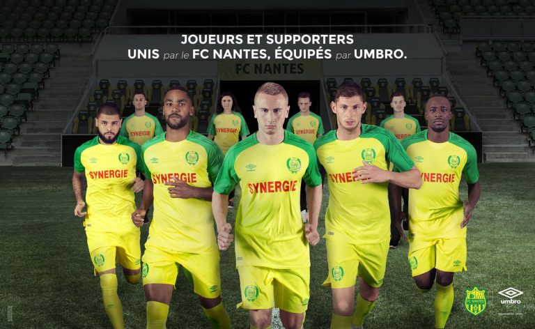 Les maillots du FC Nantes pour la saison 2017-2018