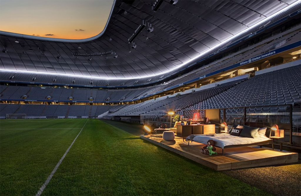 jeu concours airbnb allianz arena