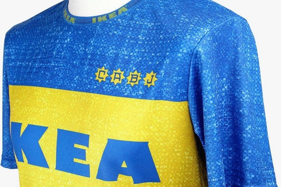 maillot football IKEA Frakta x Boca Juniors X Fokohaela