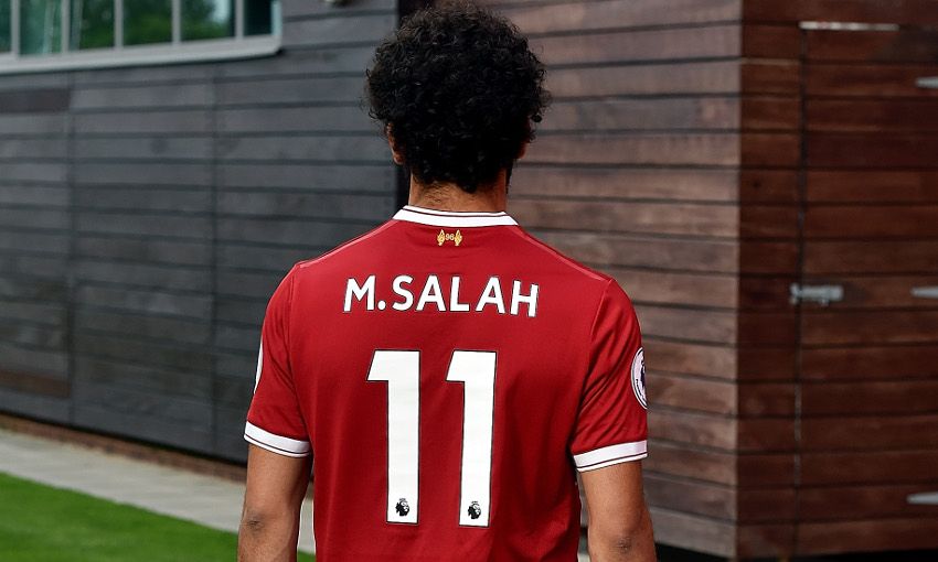 Maillot mohammed Salah 11 Liverpool FC Maillot mohammed Salah 11 Liverpool FC