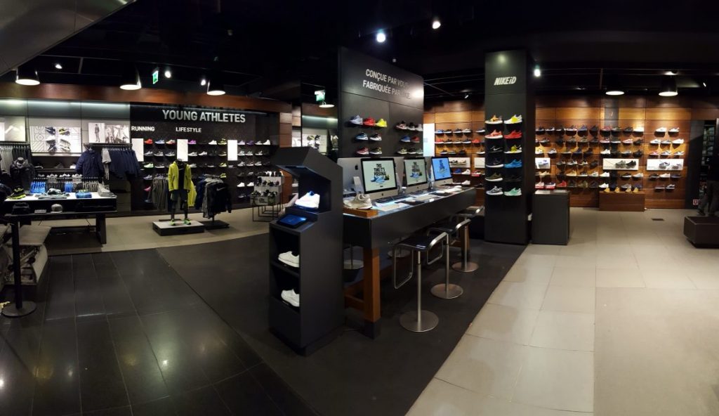 Soiree Shopping Nike Paris