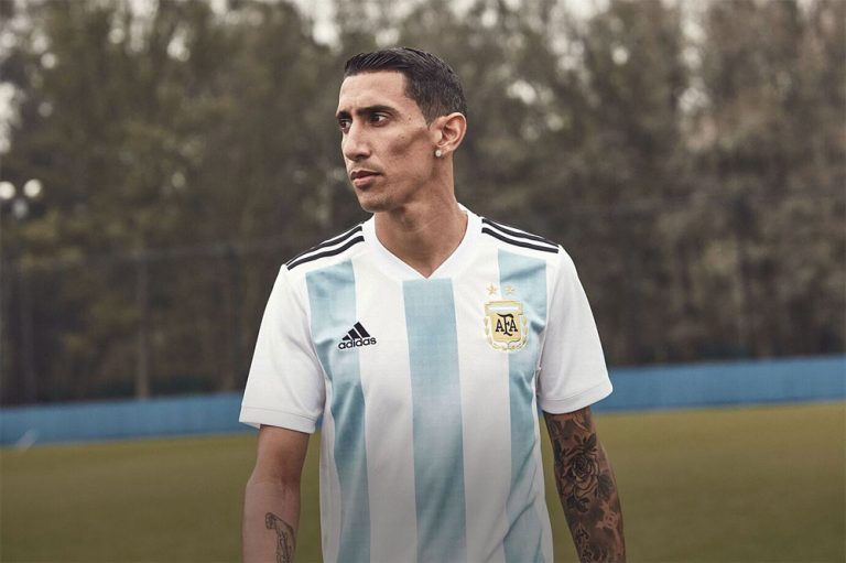 Le nouveau maillot de l’Argentine pour la coupe du monde 2018