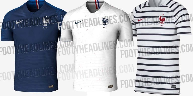 Mondial 2018 : les maillots de la France ont fuité