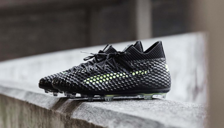 PUMA Future 18.1 NetFit “Black/Fizzy Yellow”