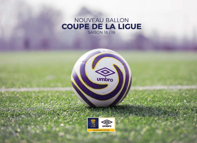Umbro dévoile le ballon de la Coupe de la Ligue 2018-2019
