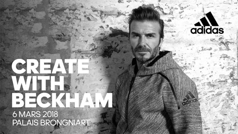 Rencontre David Beckham à Paris avec adidas Football