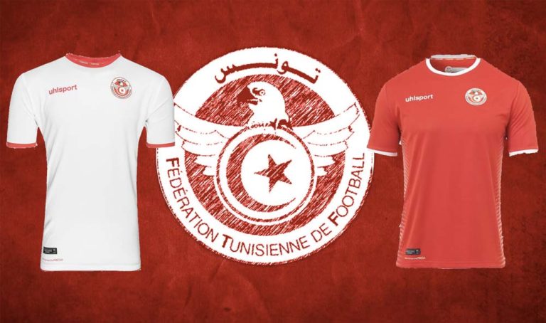 les maillots de la Tunisie pour la Coupe du Monde 2018