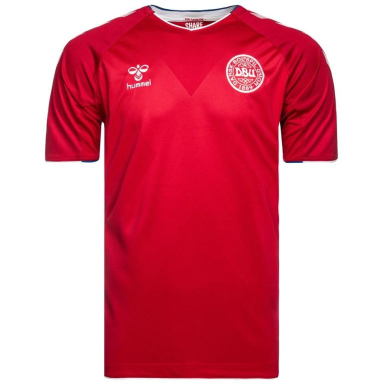 Maillot Domicile Danemark 2012-2013 - Taille M, Rouge, Adidas, Occasion Excellent état