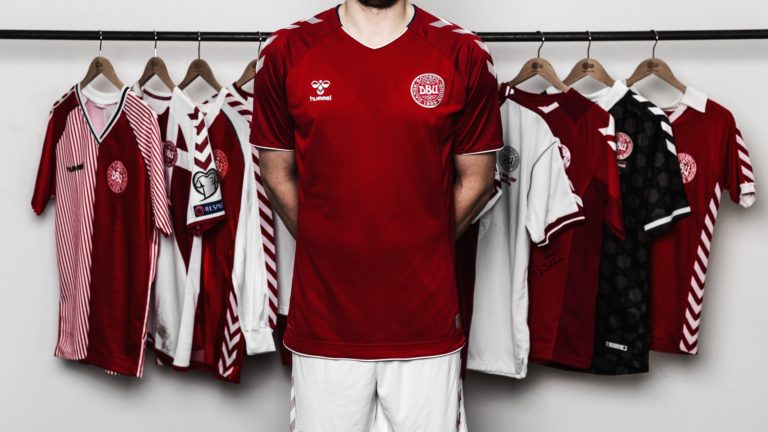 Hummel dévoile les maillots du Danemark pour le Mondial 2018