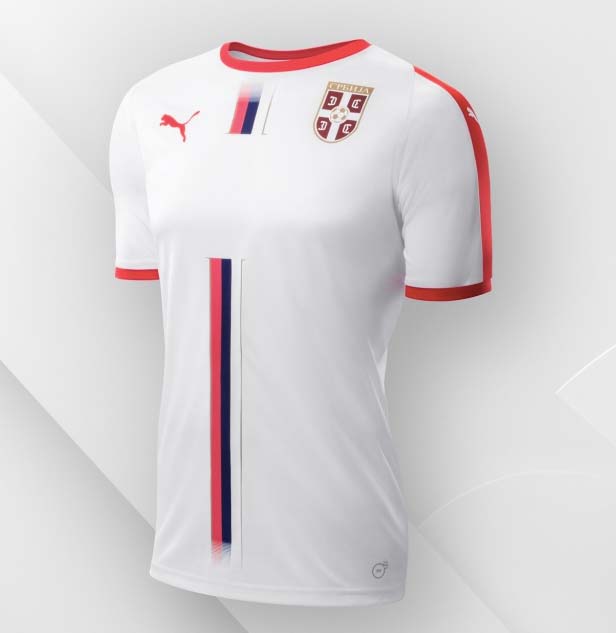 Serbie Maillot Extérieur pour la coupe du monde 2018