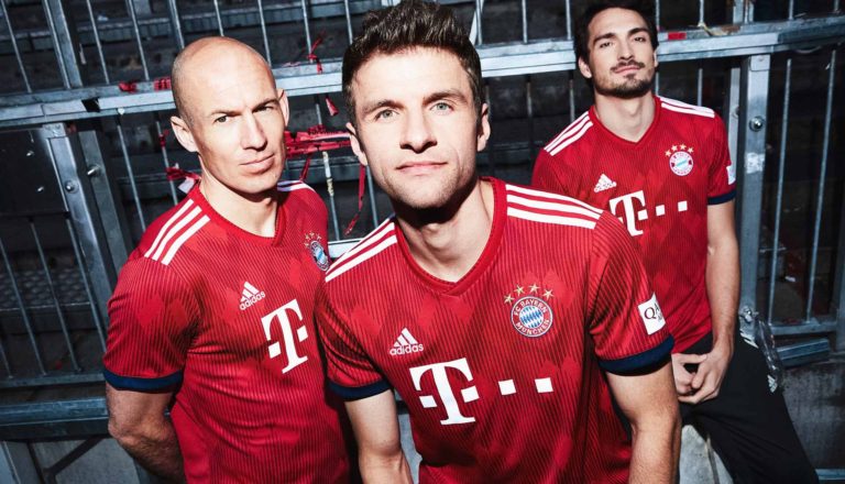 adidas présente le maillot du Bayern Munich saison 2018/2019