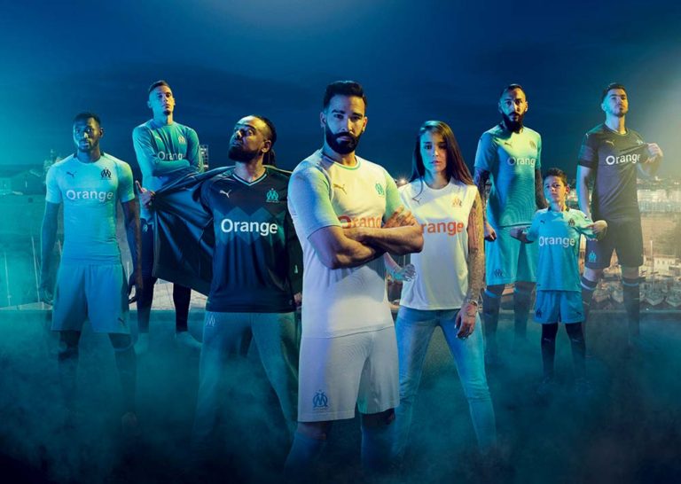 Les nouveaux maillots OM X Puma 2018-2019 dévoilés
