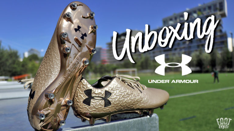 Vidéo Unboxing Under Armour Magnetico “Metallic Gold” 📦