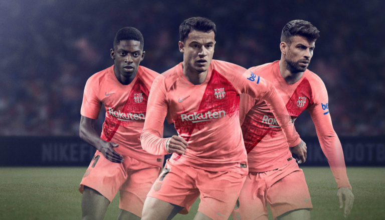 Le 3ème maillot du FC Barcelone est audacieux – Saison 2018/19