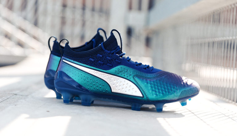 Puma Football Stun Pack, un superbe coloris pour les modèles Puma Future et One.