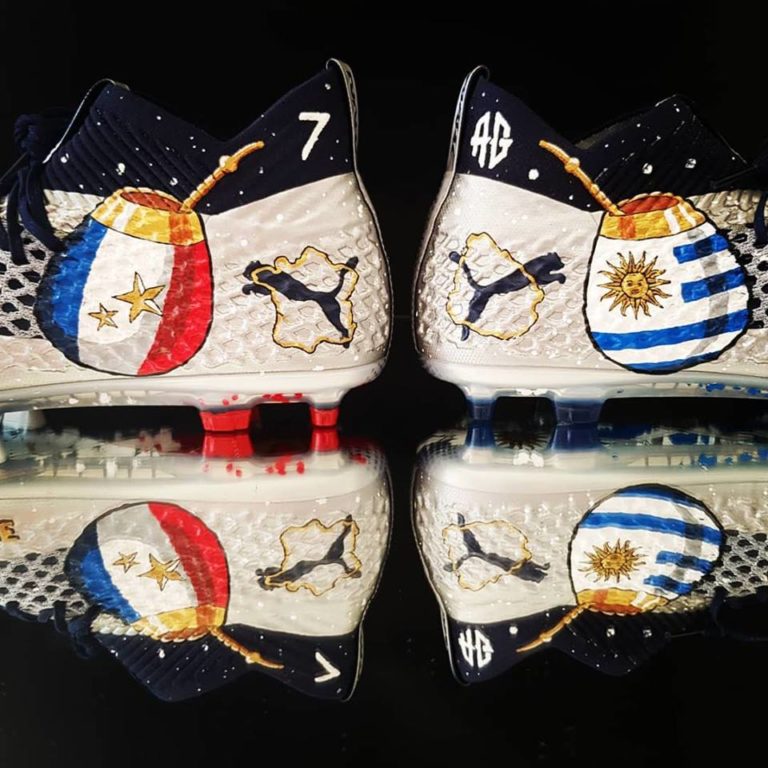Orravan Design personnalise des chaussures de foot pour Antoine Griezmann