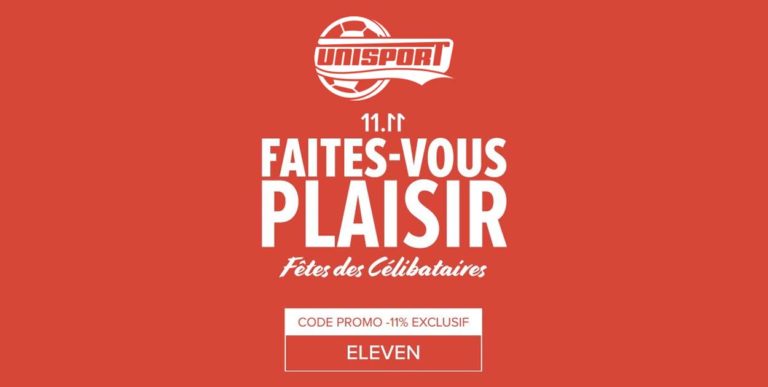 le site 100% Foot Unisport célèbre la fête des célibataires