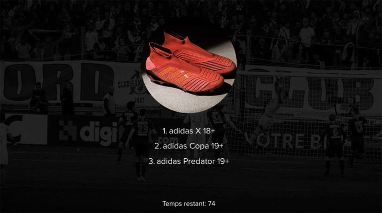 [Jeu-concours] Joue et Gagne la chaussure de foot de ton choix