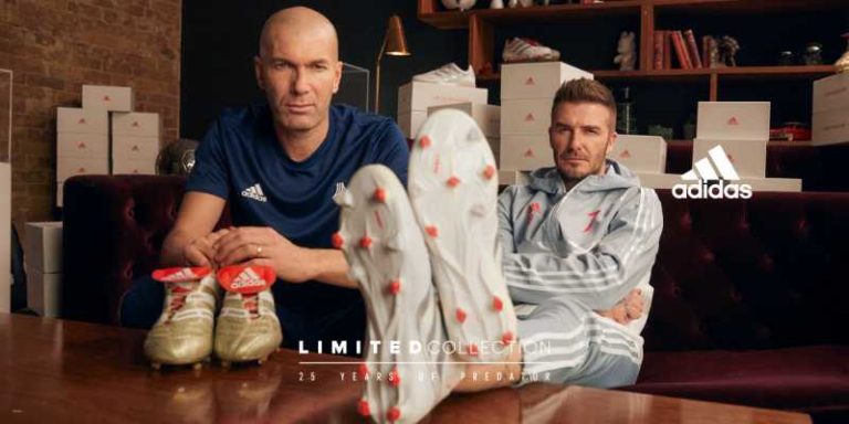 adidas célèbre les 25 ans de la Predator et réédite les modèles portés par Zidane et Beckham