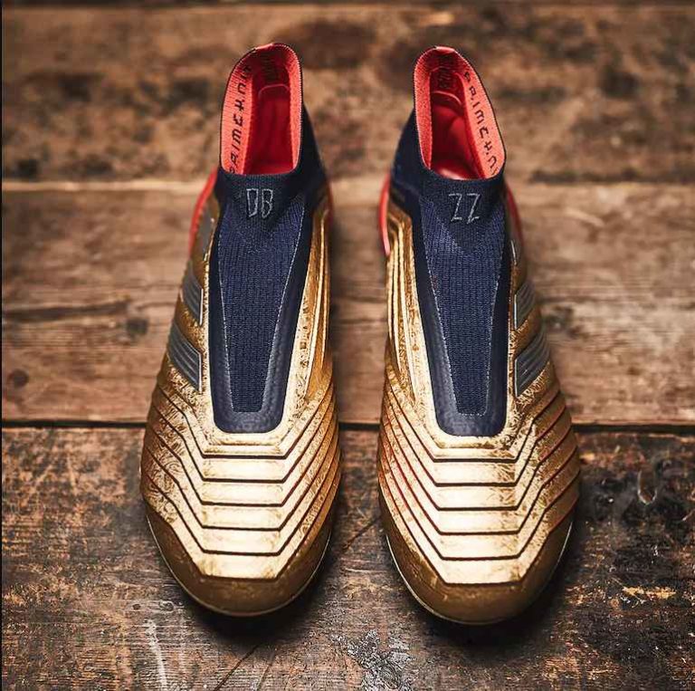 nouvelle chaussure de foot adidas predator 19+ edition spéciale Zidane X Beckham