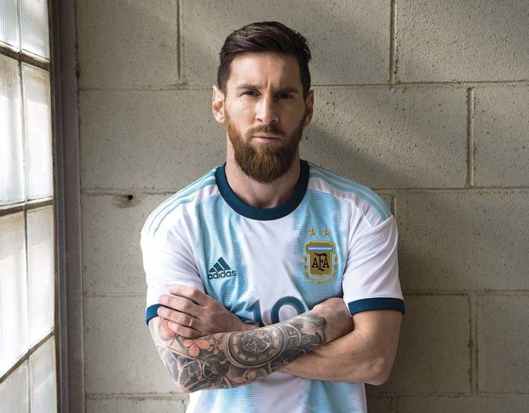 Le nouveau maillot de l’Argentine pour la Copa America 2019