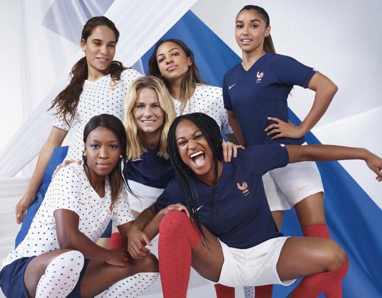 les maillots de l’équipe de France féminine pour la Coupe du Monde 2019