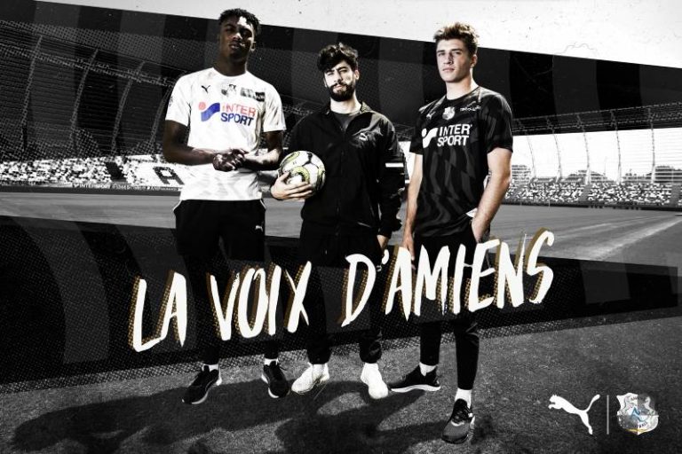 Amiens SC et Puma dévoilent les nouveaux maillots 2019-2020