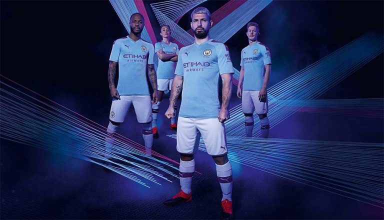 Les nouveaux maillots de Manchester City dévoilés par Puma