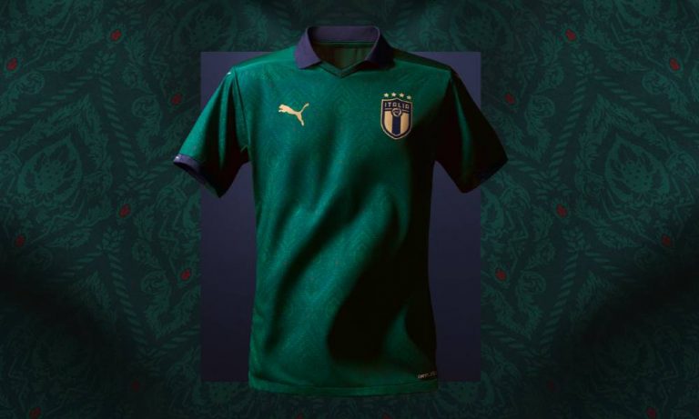 Le nouveau Maillot de l’Italie pour l’Euro 2020 inspiré de la Renaissance
