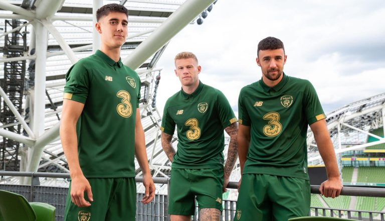 L’Irlande dévoile ses maillots de football pour 2020