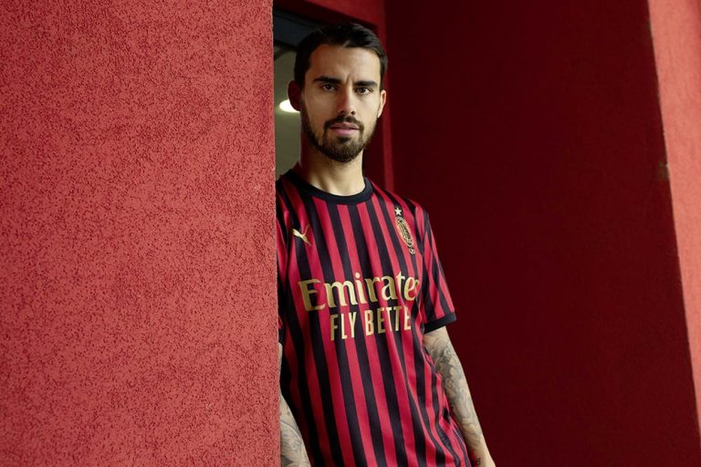 Milan AC : un nouveau maillot qui célèbre les 120 ans du club