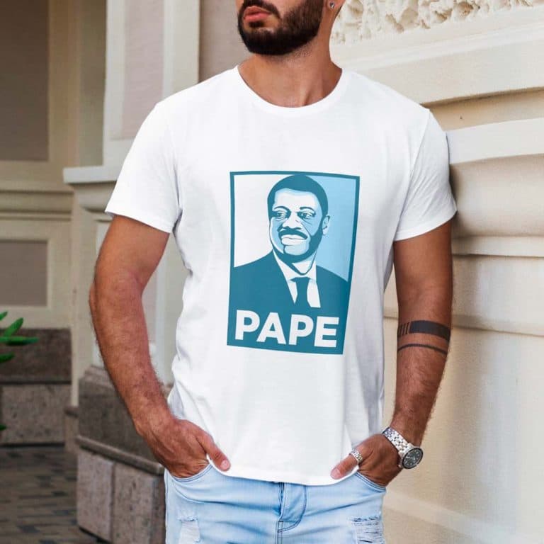 Un T-Shirt en Hommage à Pape Diouf