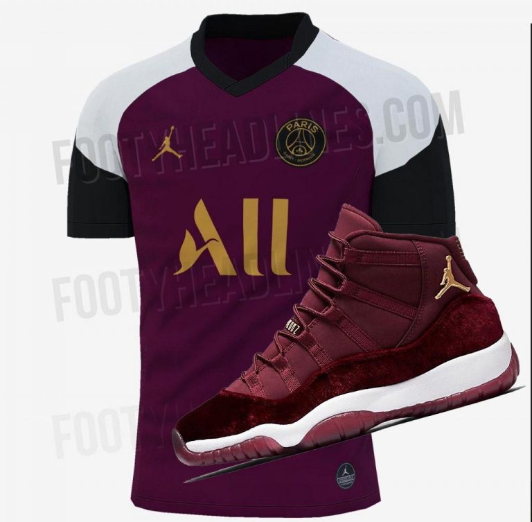 PSG: un maillot Third 2020/21 inspiré par une Air Jordan 11