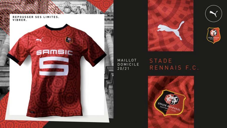 Stade Rennais : le maillot domicile 2021 dévoilé !