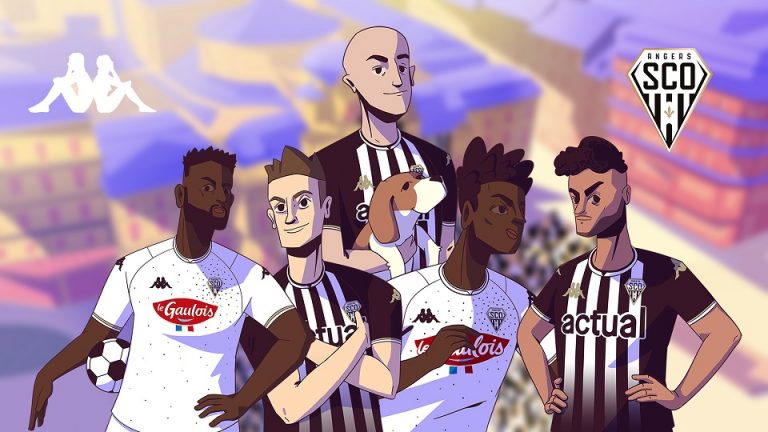 Angers SCO dévoile ses maillots saison 2021-2022