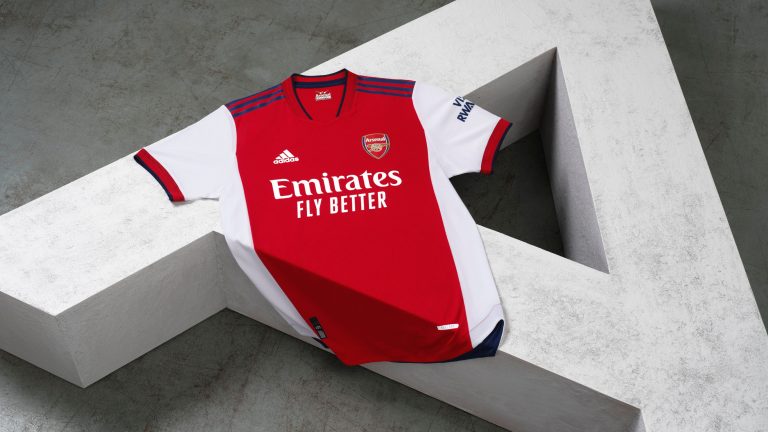 Arsenal le nouveau maillot domicile dévoilé saison2021-2022