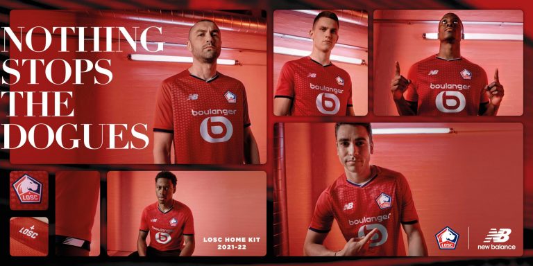 LOSC le maillot domicile pour la saison 2021-2022 dévoilé par New Balance
