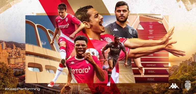 Tous les maillots de l’AS Monaco saison 2021-2022