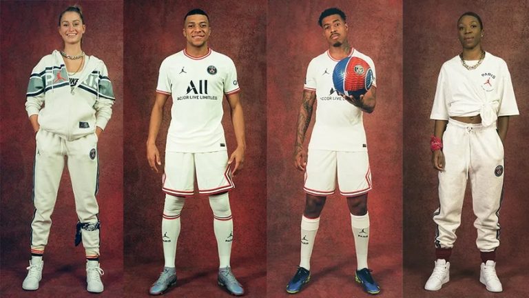 Le Paris Saint-Germain et Jordan dévoilent le 4ème maillot de la saison 21/22