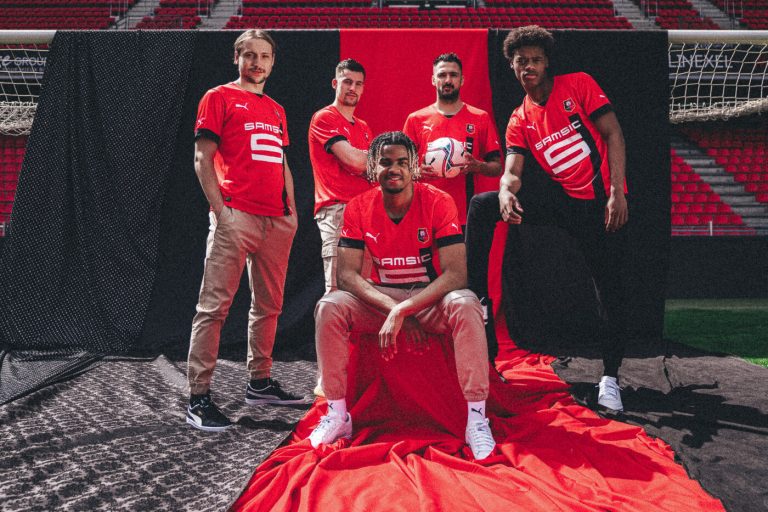 Stade Rennais le nouveau maillot domicile 2023 dévoilé