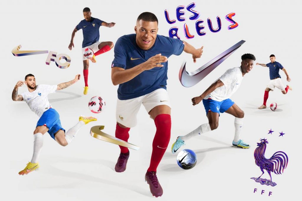 nouveau maillot foot equipe de france 2022 Nike coupe du monde qatar