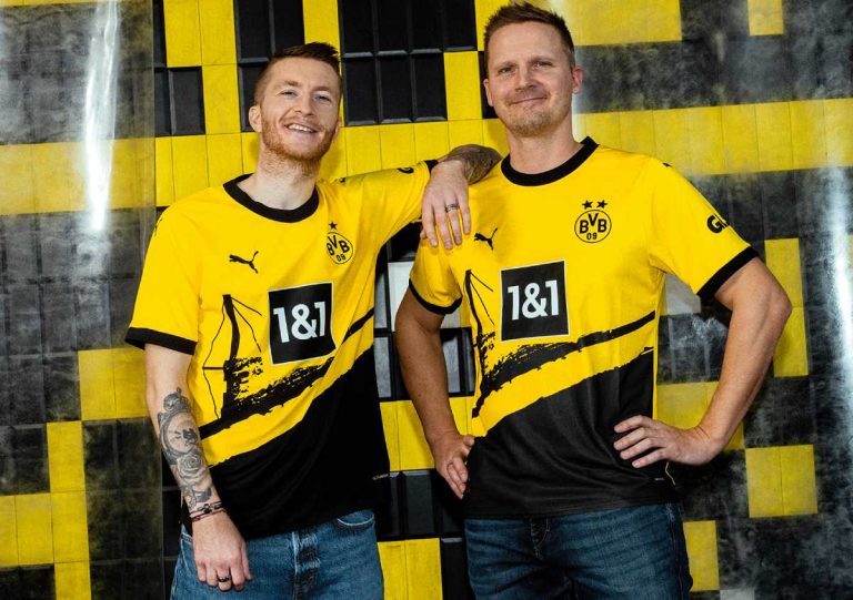 Borussia Dortmund : Le nouveau maillot domicile de la saison 2023/24 dévoilé par Puma